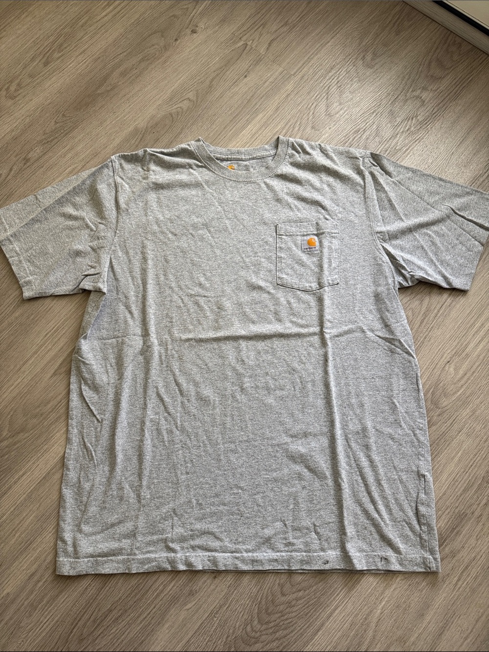 Carhartt Light Gray Short-Sleeve Tee
